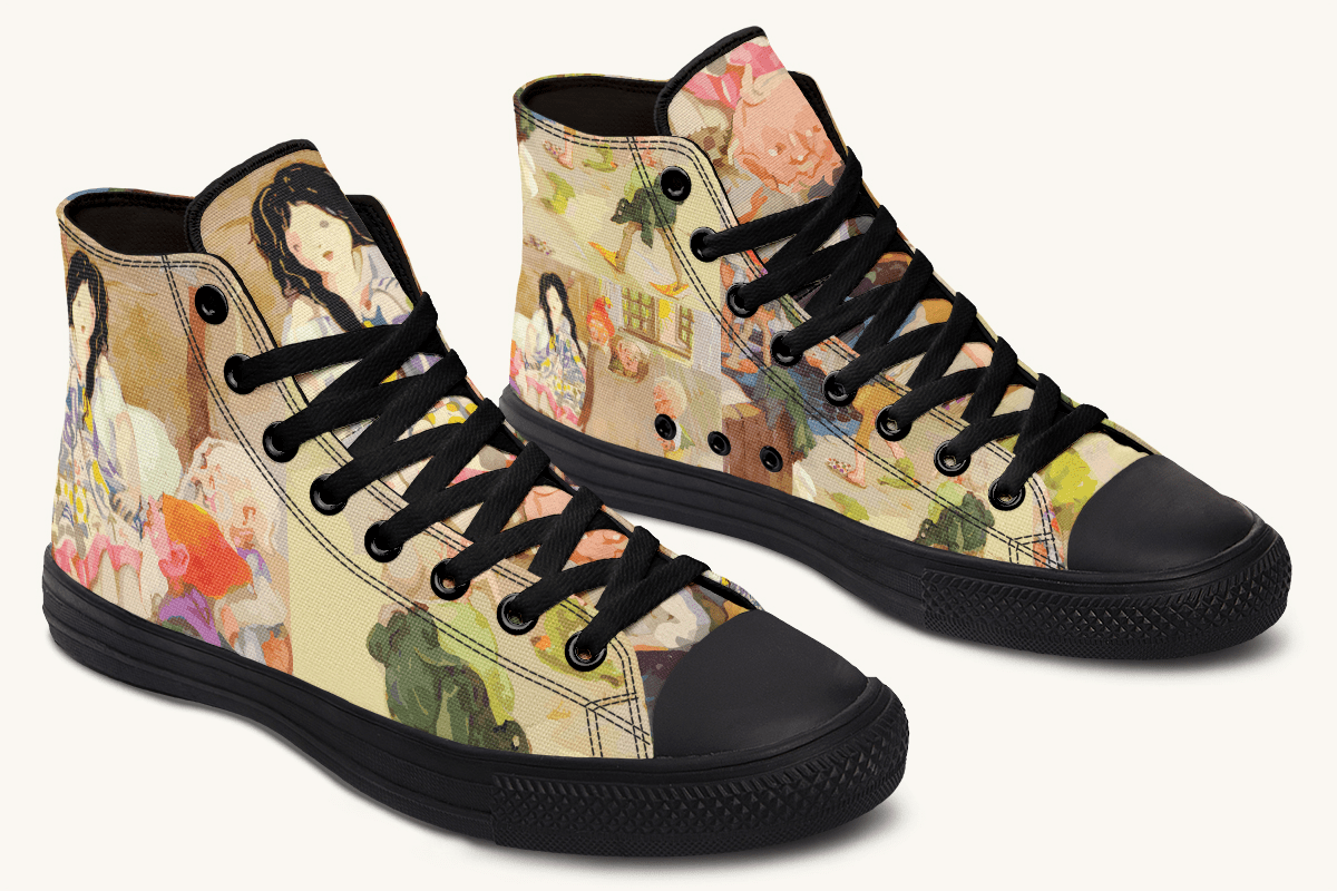 House Of Gentle Shadows Hightops - Jaded Lament