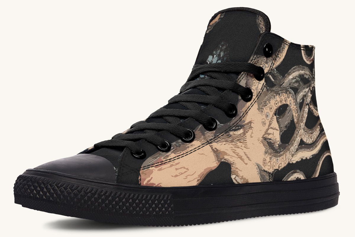 Kraken Unleashed Black Hightops - Jaded Lament