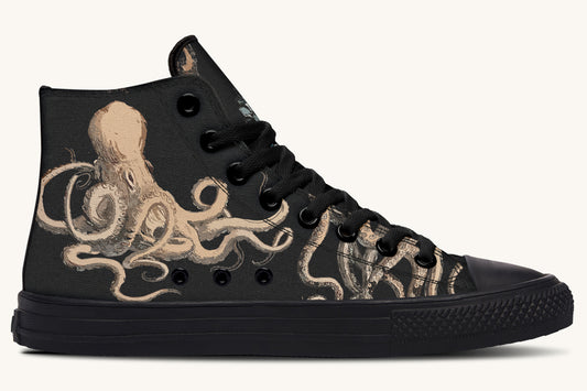 Kraken Unleashed Black Hightops - Jaded Lament