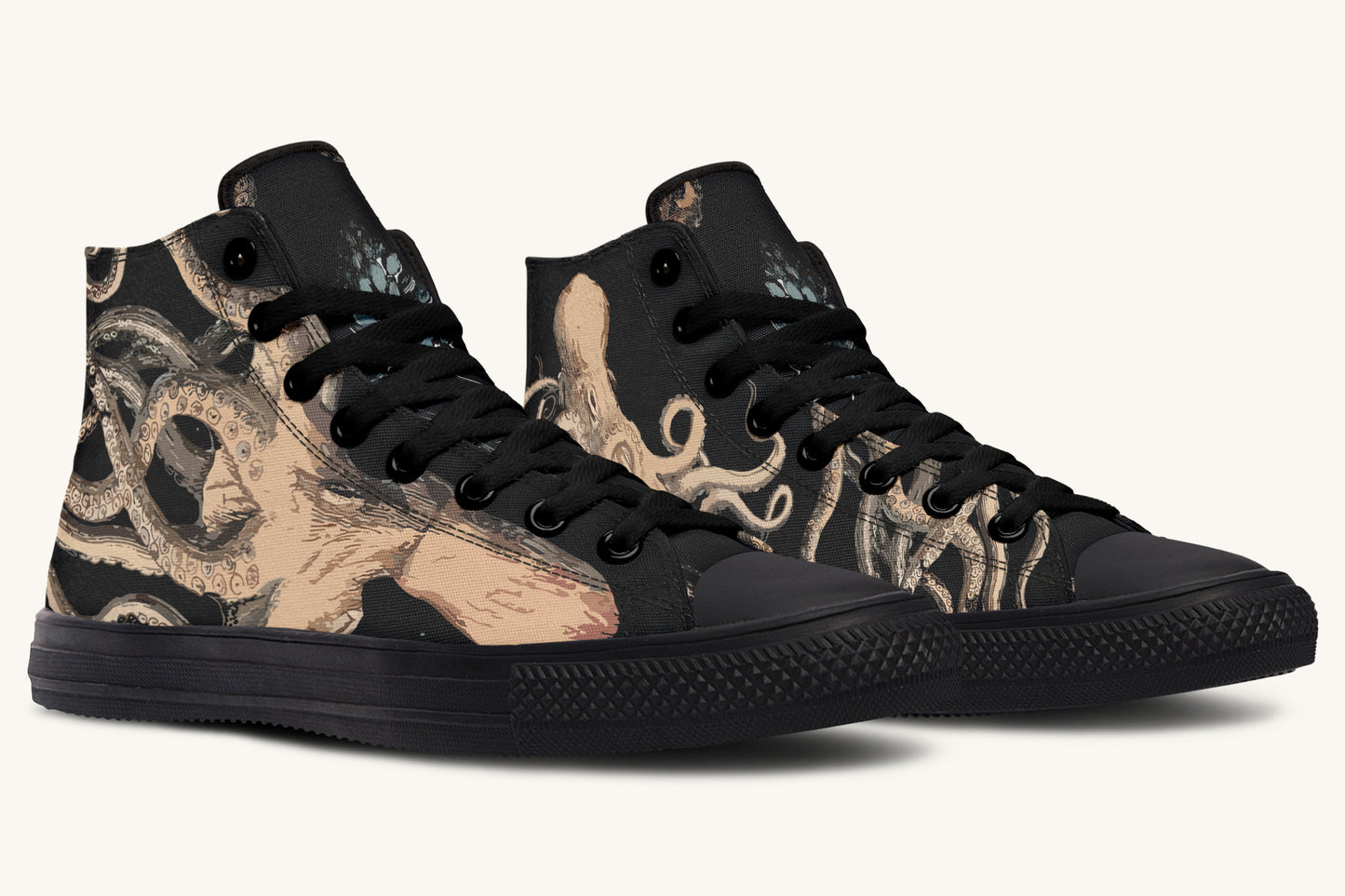 Kraken Unleashed Black Hightops - Jaded Lament