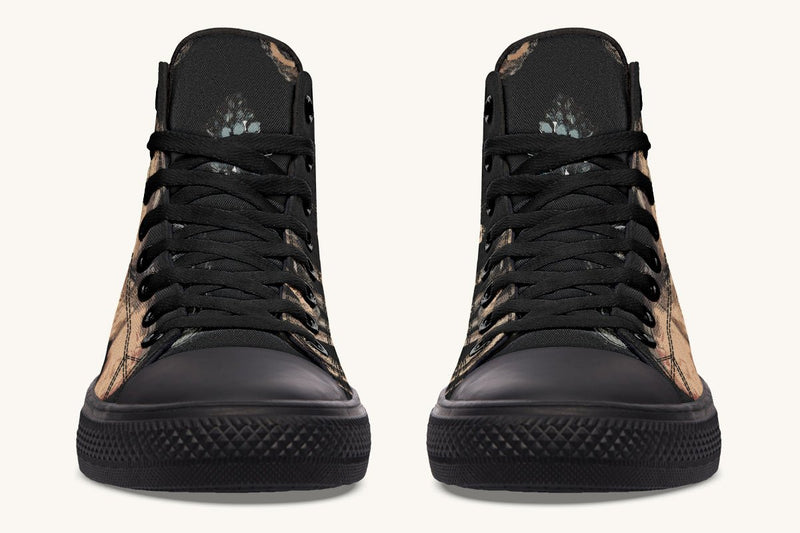 Kraken Unleashed Black Hightops - Jaded Lament