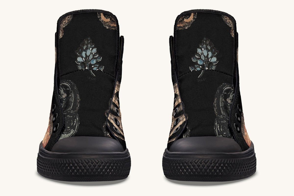 Kraken Unleashed Black Hightops - Jaded Lament