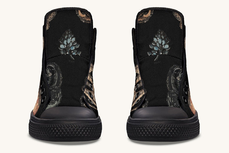 Kraken Unleashed Black Hightops - Jaded Lament
