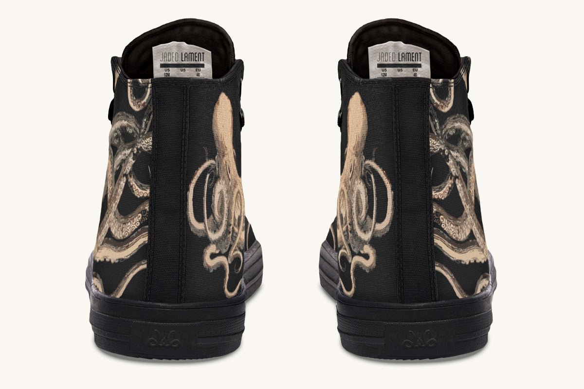 Kraken Unleashed Black Hightops - Jaded Lament
