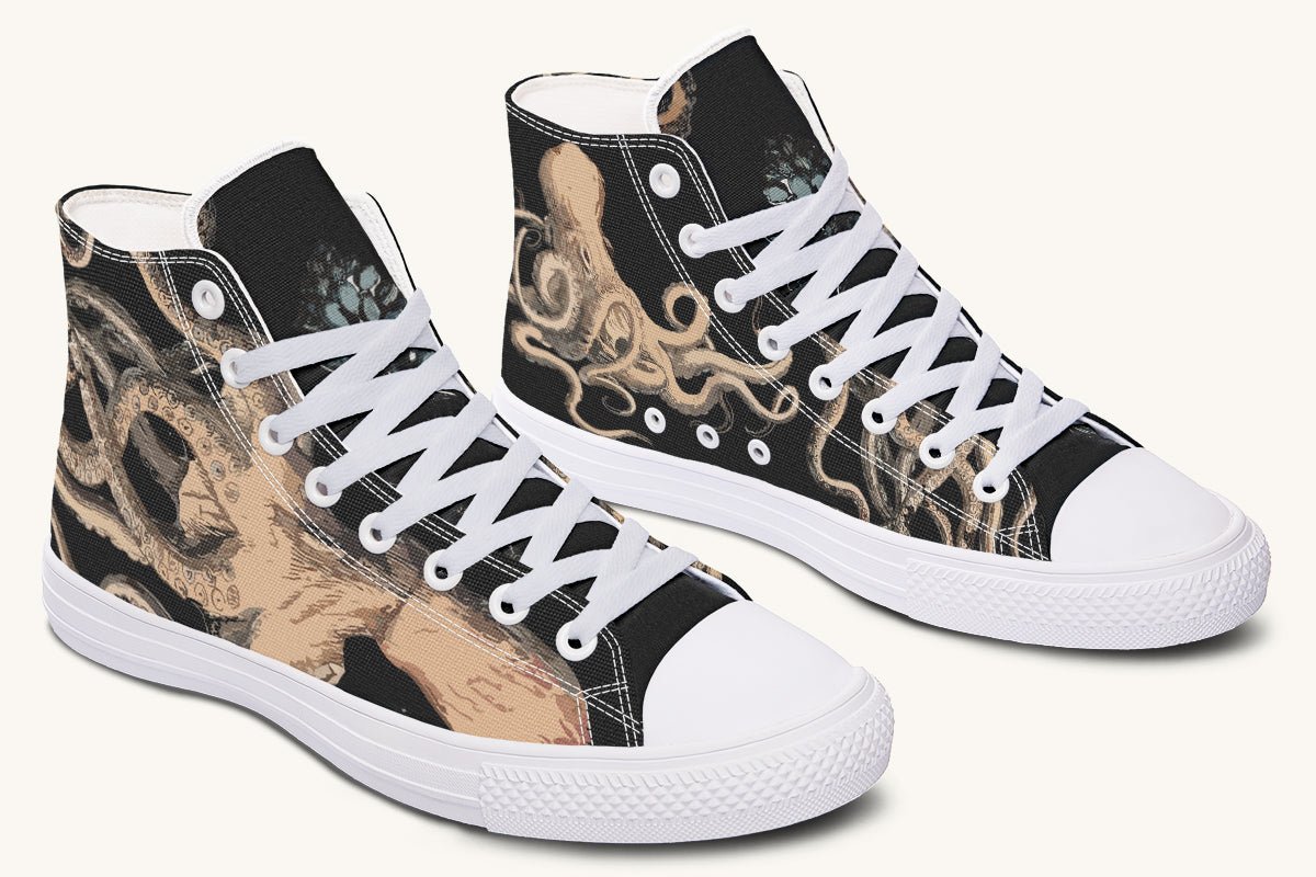 Kraken Unleashed Black Hightops - Jaded Lament