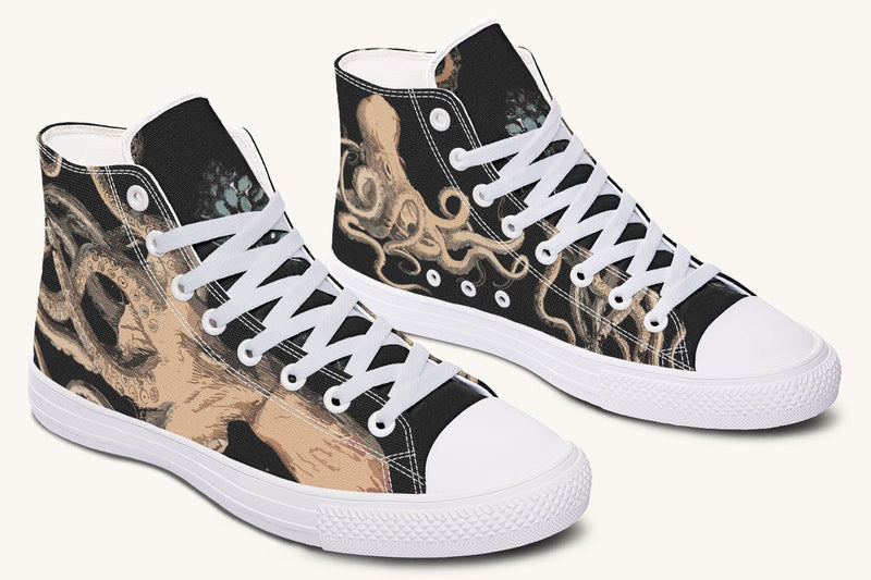 Kraken Unleashed Black Hightops - Jaded Lament
