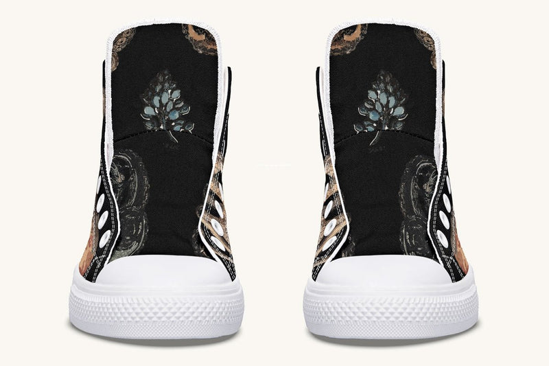 Kraken Unleashed Black Hightops - Jaded Lament