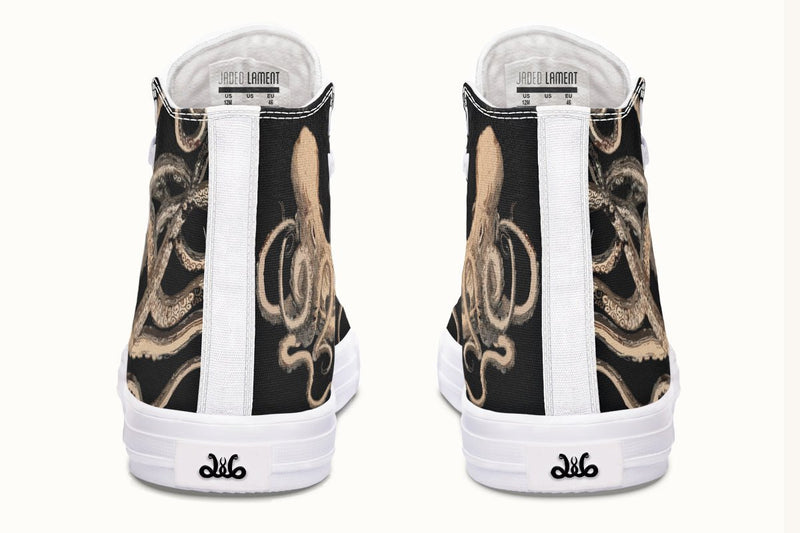 Kraken Unleashed Black Hightops - Jaded Lament