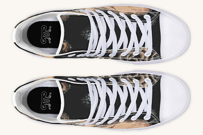 Kraken Unleashed Black Hightops - Jaded Lament