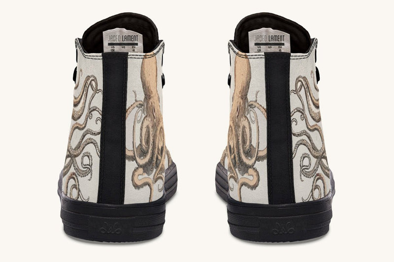 Kraken Unleashed Light Brown Hightops - Jaded Lament