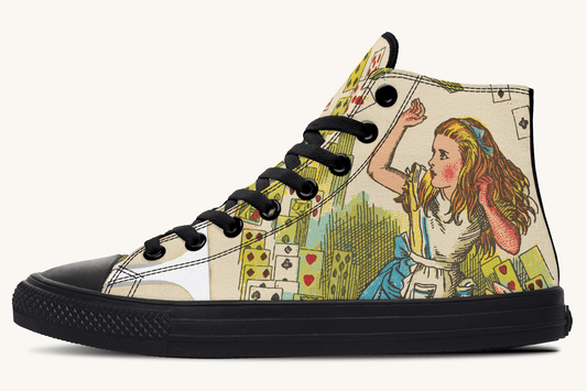 Let The Cards Fall Hightops - Jaded Lament