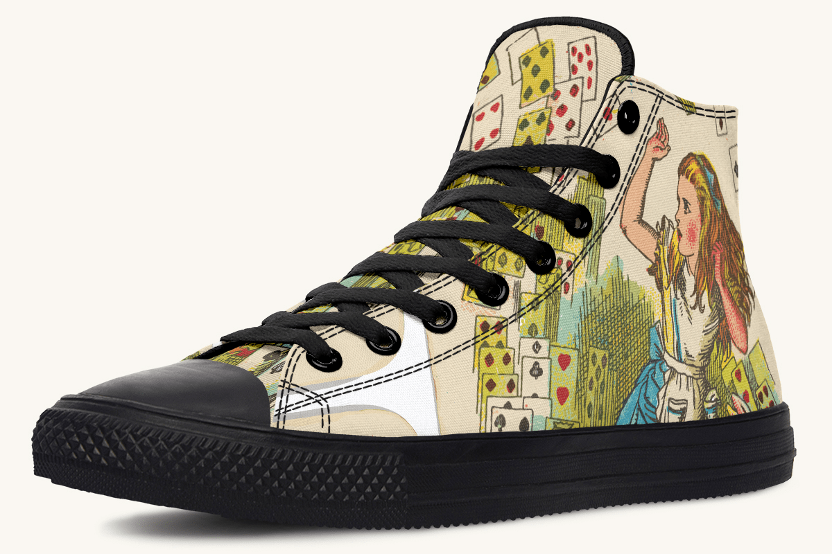 Let The Cards Fall Hightops - Jaded Lament