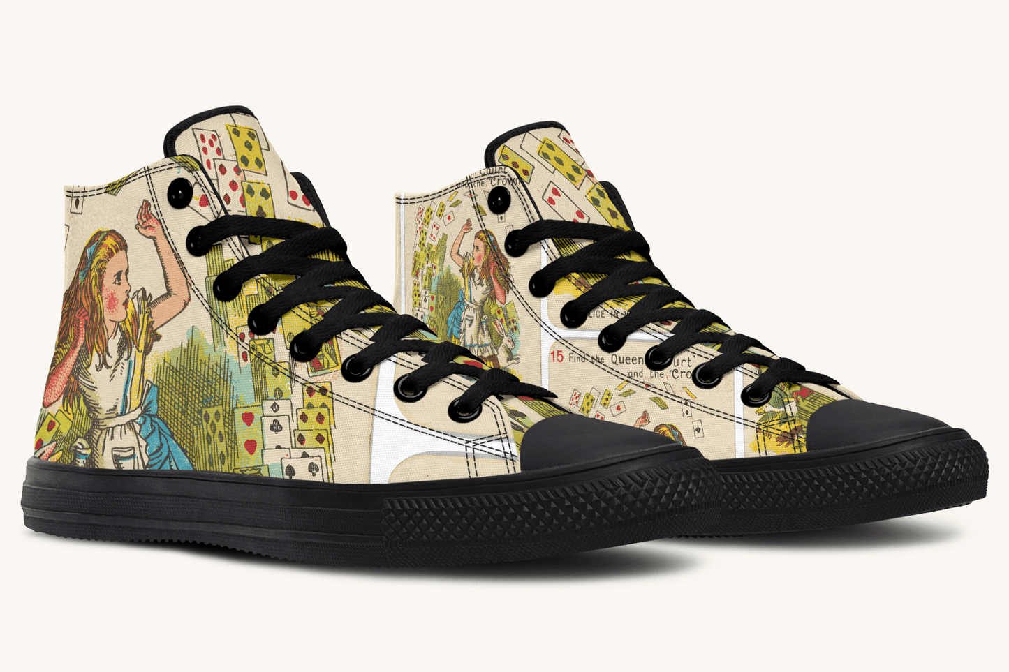 Let The Cards Fall Hightops - Jaded Lament