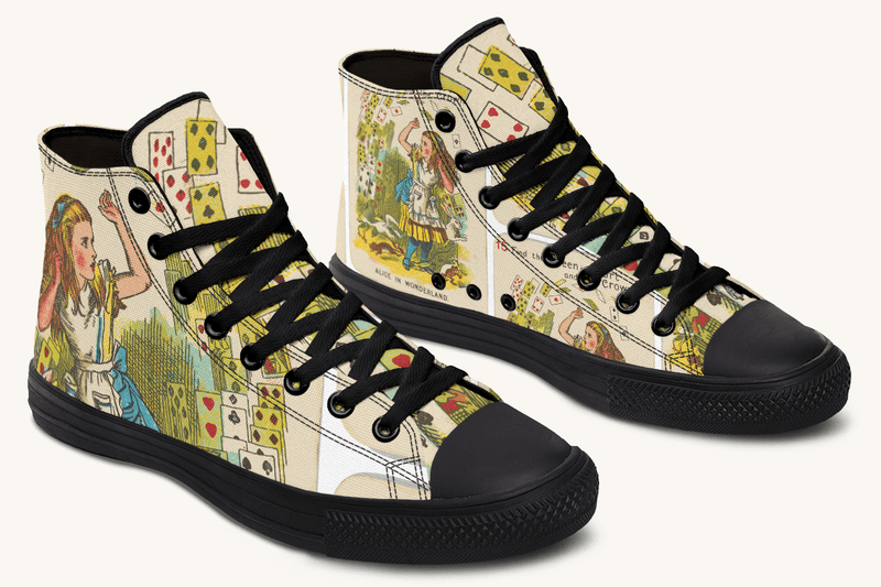 Let The Cards Fall Hightops - Jaded Lament