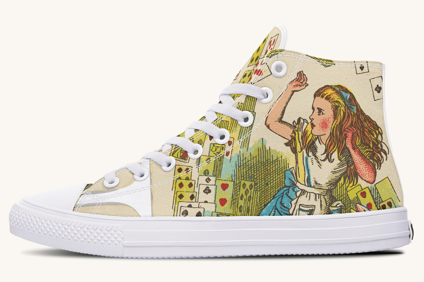 Let The Cards Fall Hightops - Jaded Lament