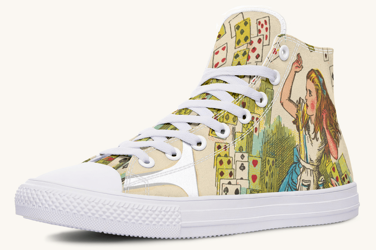 Let The Cards Fall Hightops - Jaded Lament