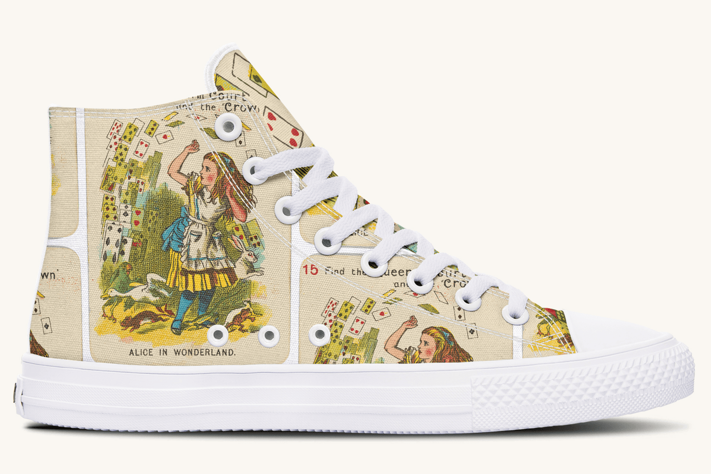 Let The Cards Fall Hightops - Jaded Lament