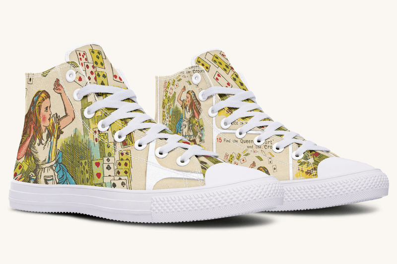Let The Cards Fall Hightops - Jaded Lament