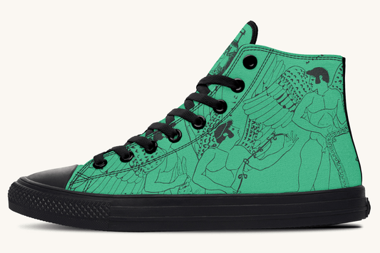 Love Gods in Flight Hightops - Jaded Lament
