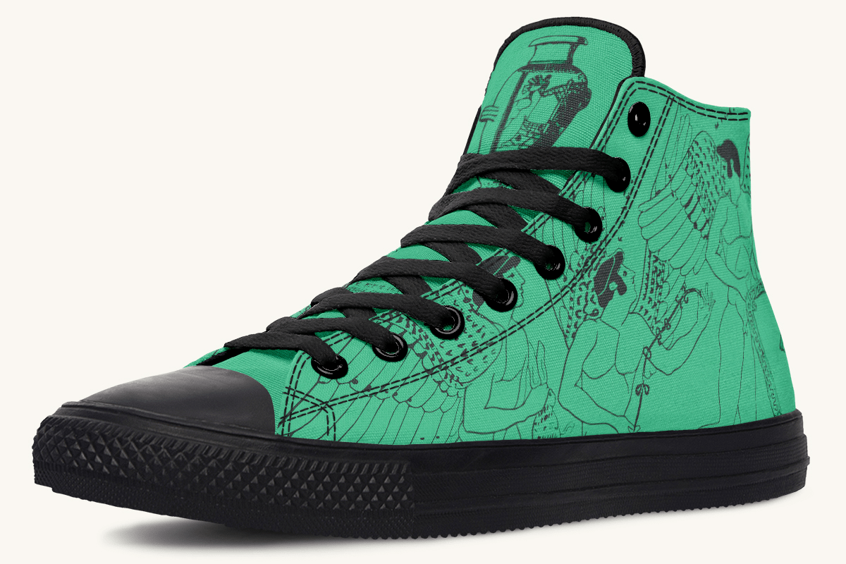Love Gods in Flight Hightops - Jaded Lament