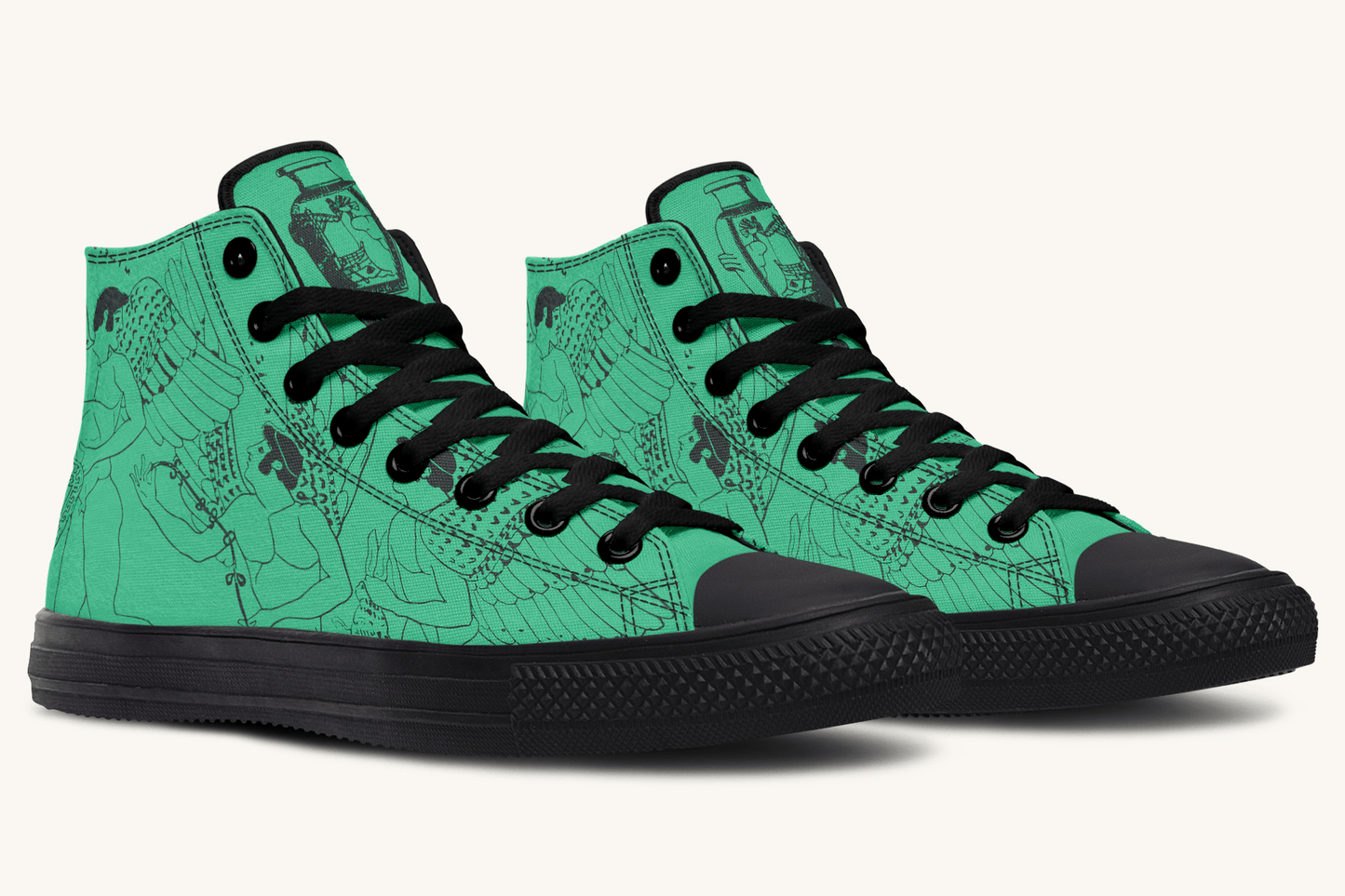 Love Gods in Flight Hightops - Jaded Lament
