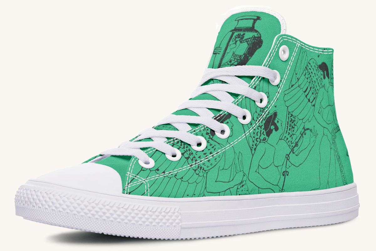 Love Gods in Flight Hightops - Jaded Lament
