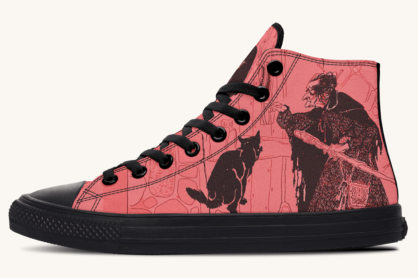 Play A Trick On A Witch Hightops - Jaded Lament