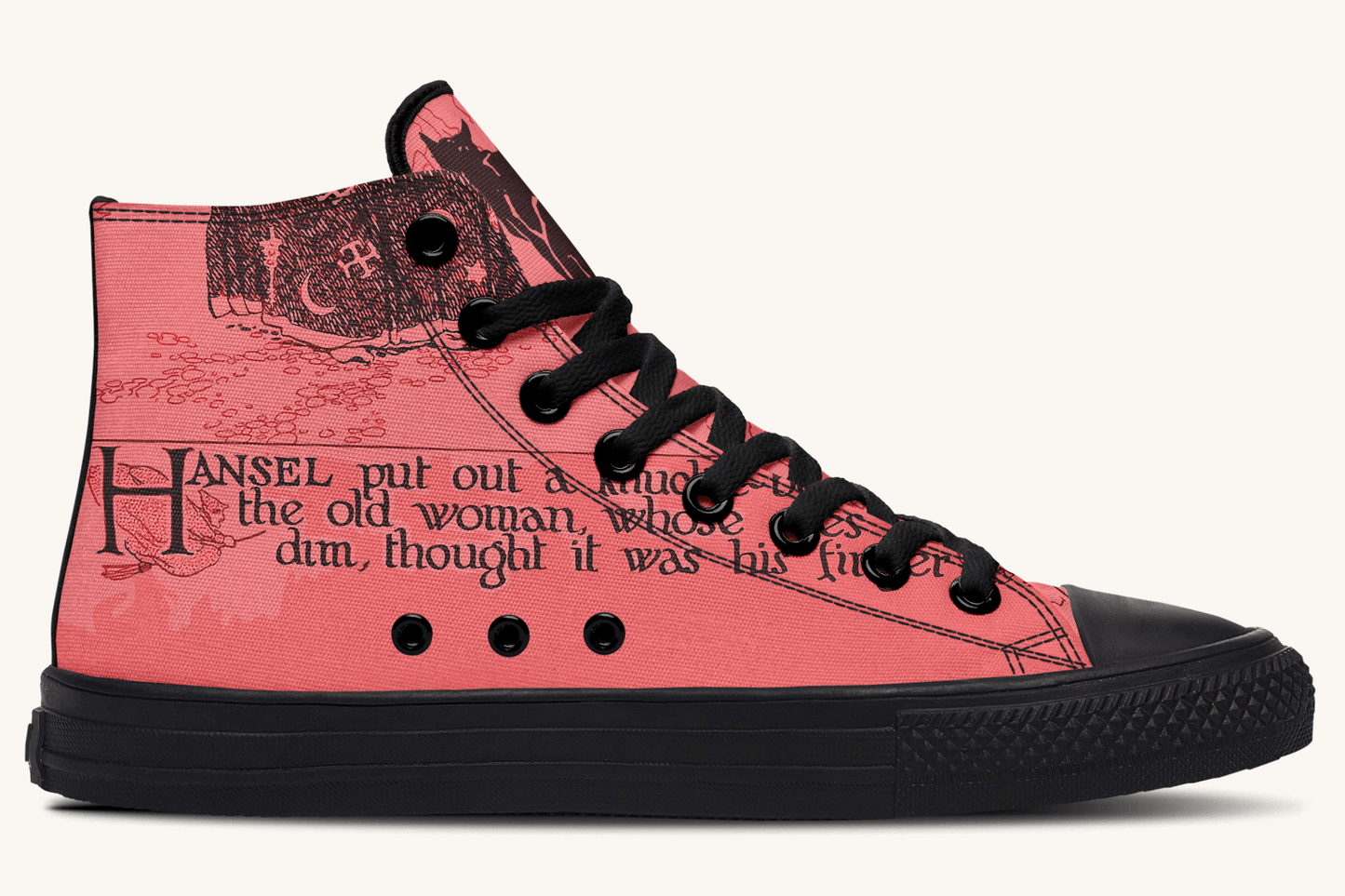 Play A Trick On A Witch Hightops - Jaded Lament