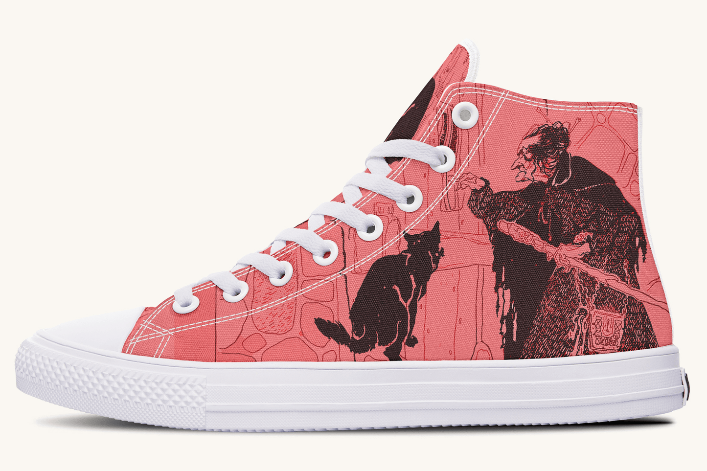 Play A Trick On A Witch Hightops - Jaded Lament