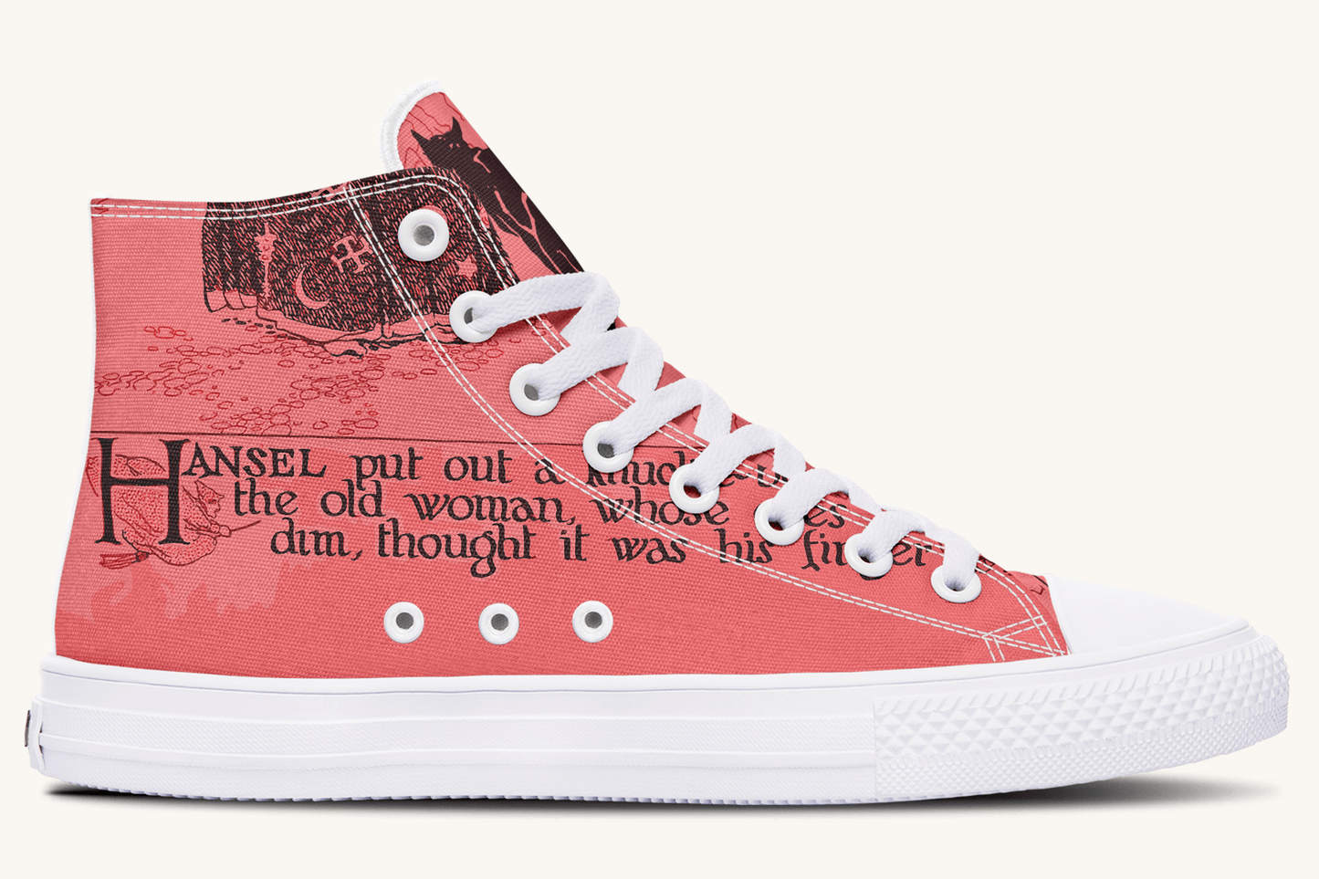 Play A Trick On A Witch Hightops - Jaded Lament