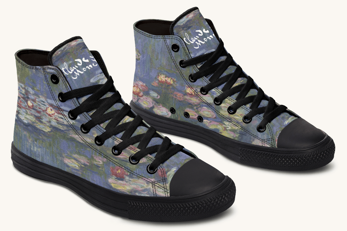 Stillness in Bloom Hightops - Jaded Lament