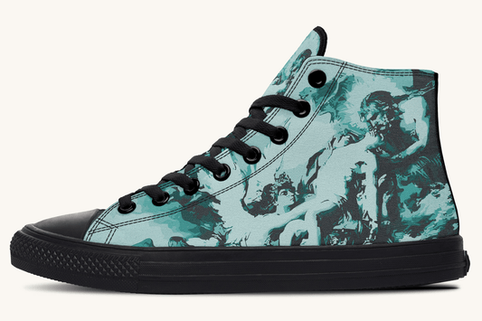 The Gods Bore Him Away Hightops - Jaded Lament