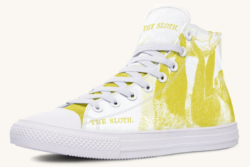 The Sloth Stays Soft Glow Hightops - Jaded Lament