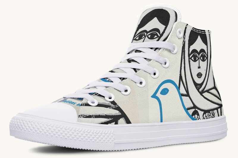 The Watching Woman Hightops - Jaded Lament