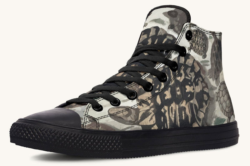 Turtle Time Desaturated Hightops - Jaded Lament