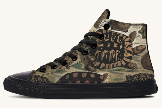 Turtle Time Vivid Hightops - Jaded Lament