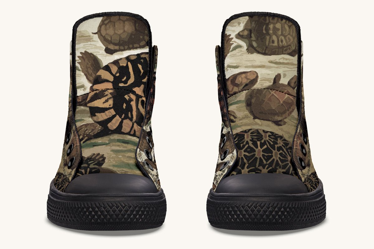 Turtle Time Vivid Hightops - Jaded Lament