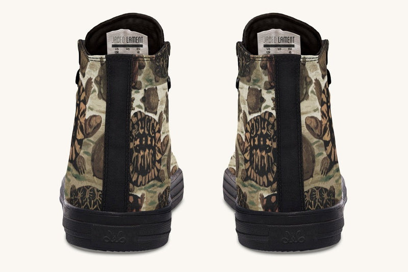 Turtle Time Vivid Hightops - Jaded Lament