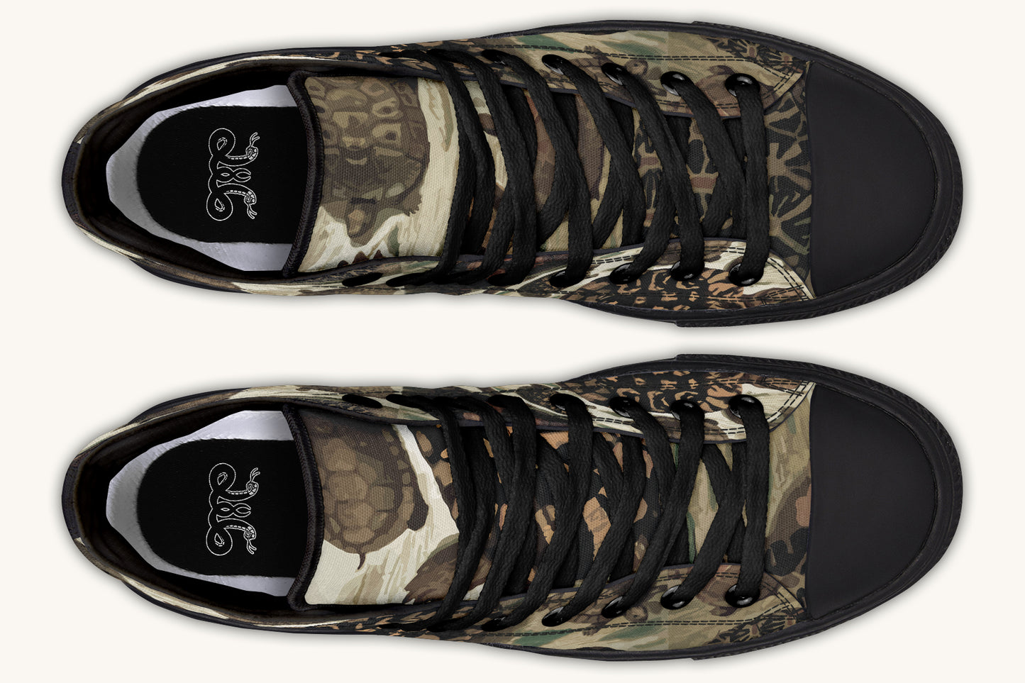 Turtle Time Vivid Hightops - Jaded Lament