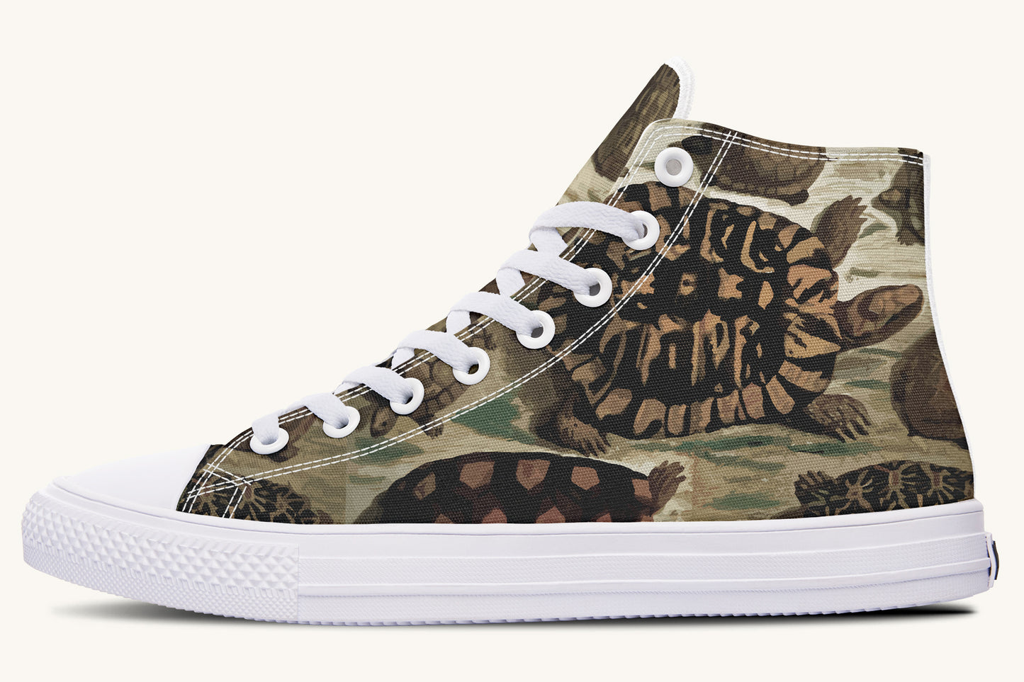 Turtle Time Vivid Hightops - Jaded Lament