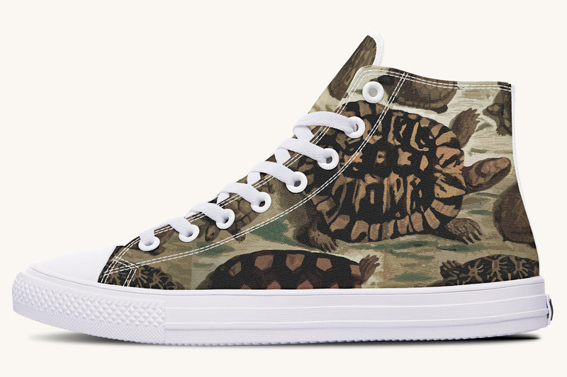 Turtle Time Vivid Hightops - Jaded Lament