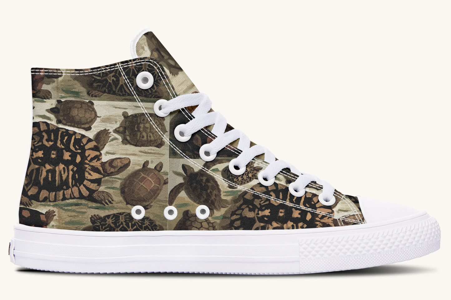 Turtle Time Vivid Hightops - Jaded Lament