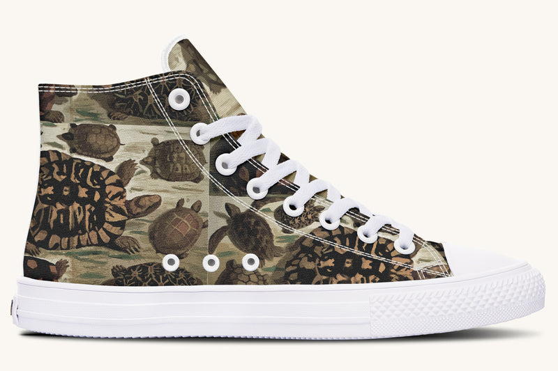 Turtle Time Vivid Hightops - Jaded Lament