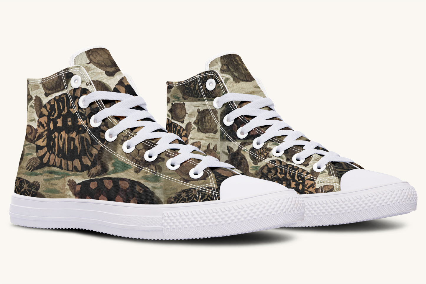 Turtle Time Vivid Hightops - Jaded Lament