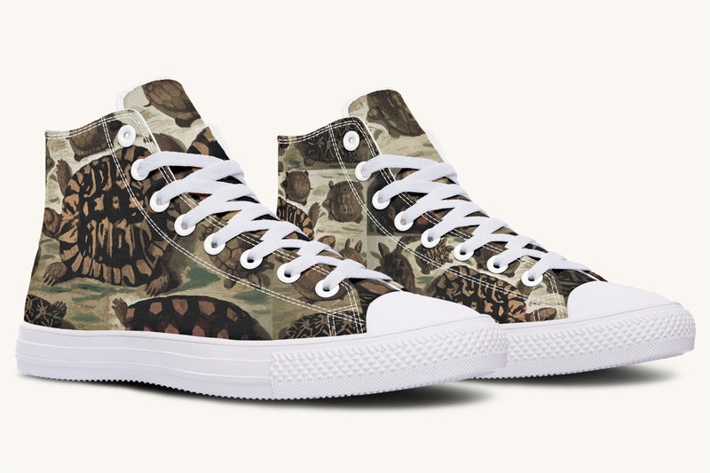 Turtle Time Vivid Hightops - Jaded Lament
