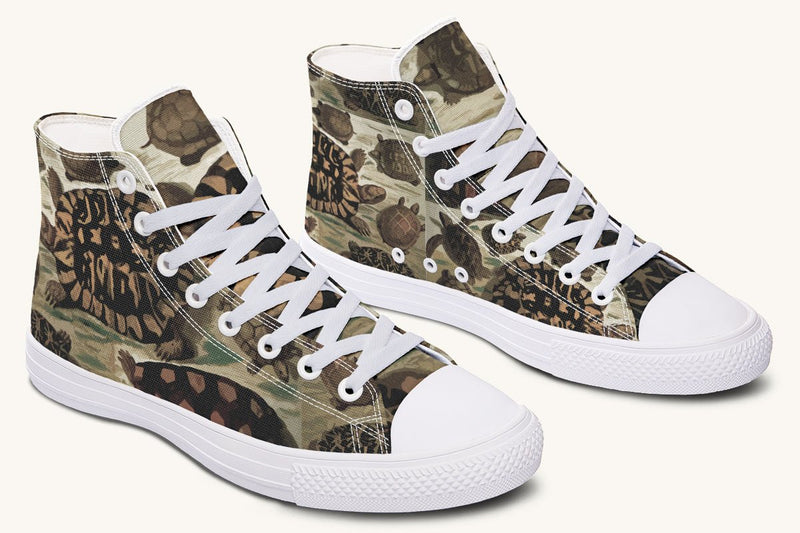 Turtle Time Vivid Hightops - Jaded Lament