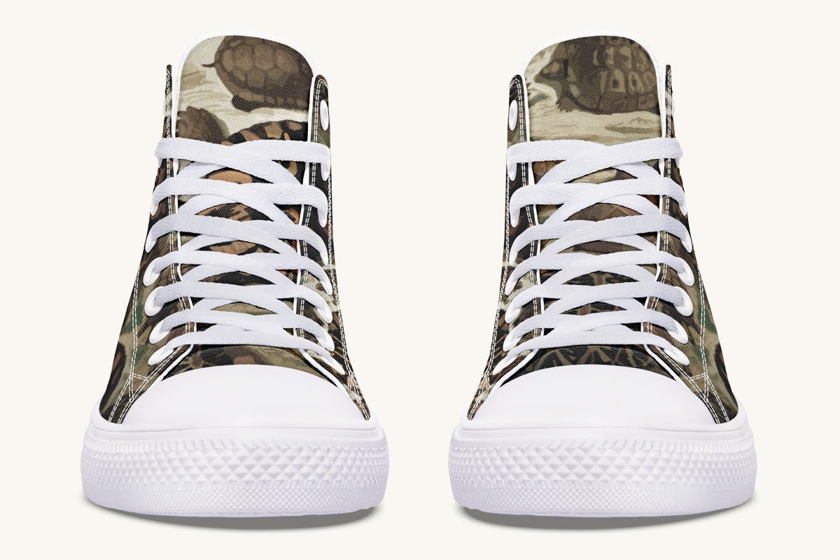 Turtle Time Vivid Hightops - Jaded Lament