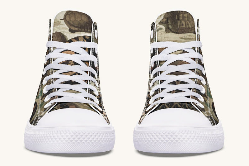 Turtle Time Vivid Hightops - Jaded Lament
