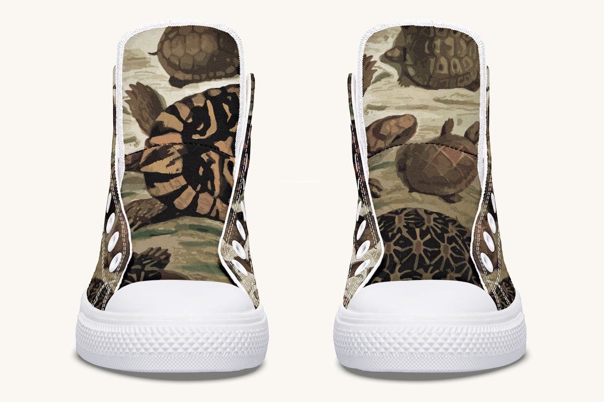Turtle Time Vivid Hightops - Jaded Lament