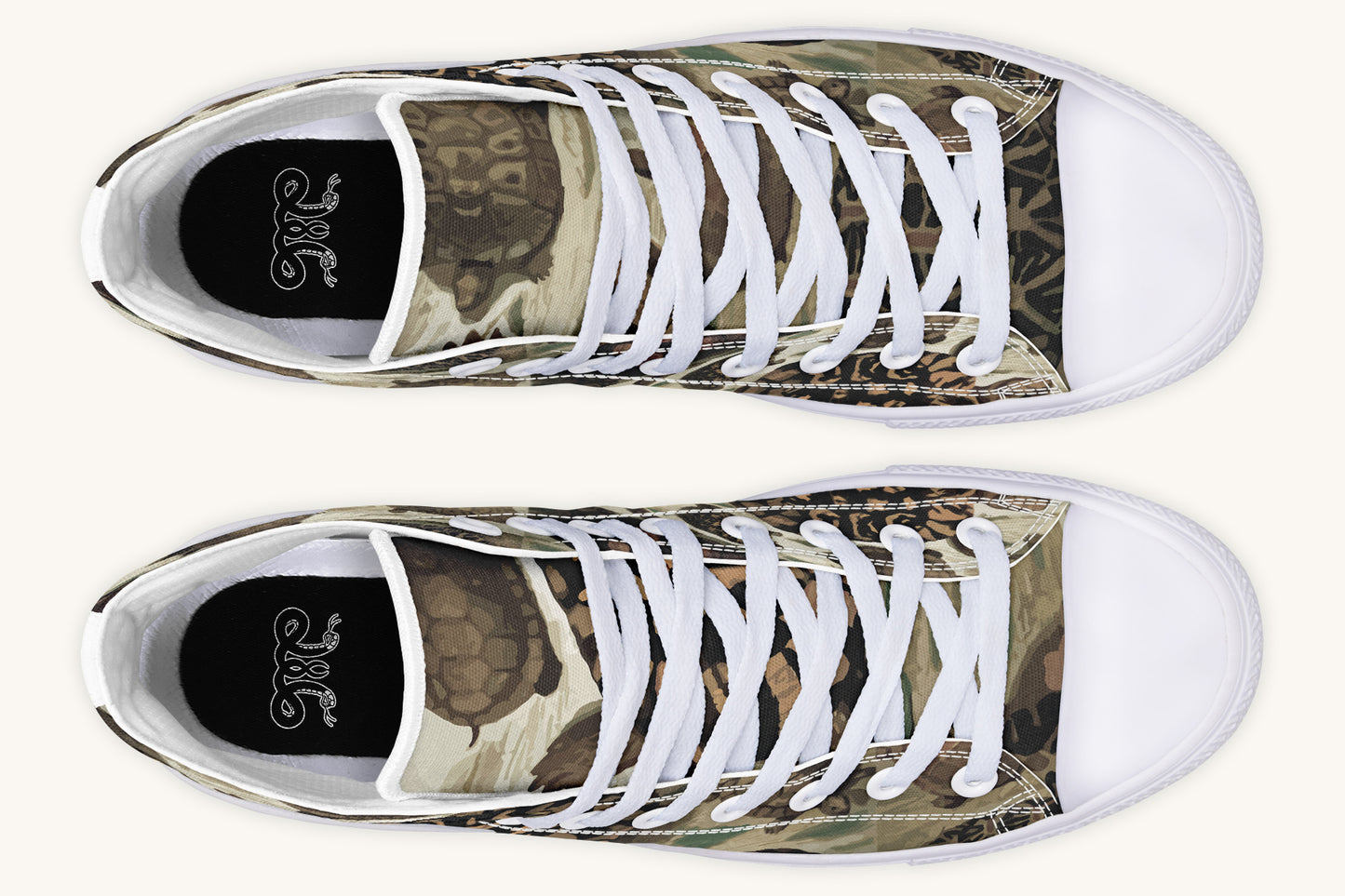 Turtle Time Vivid Hightops - Jaded Lament